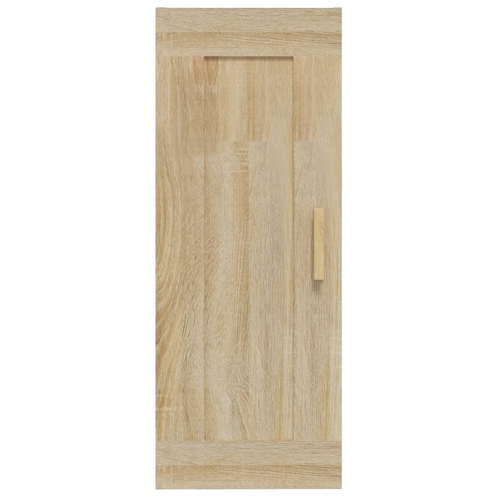 Sonoma oak wall cabinet 35x34x90 cm engineering wood