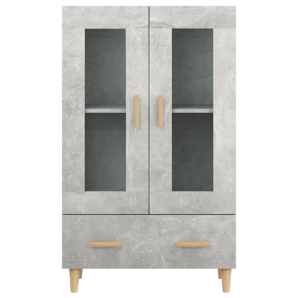 Concrete gray buffet 70x31x115 cm engineering wood