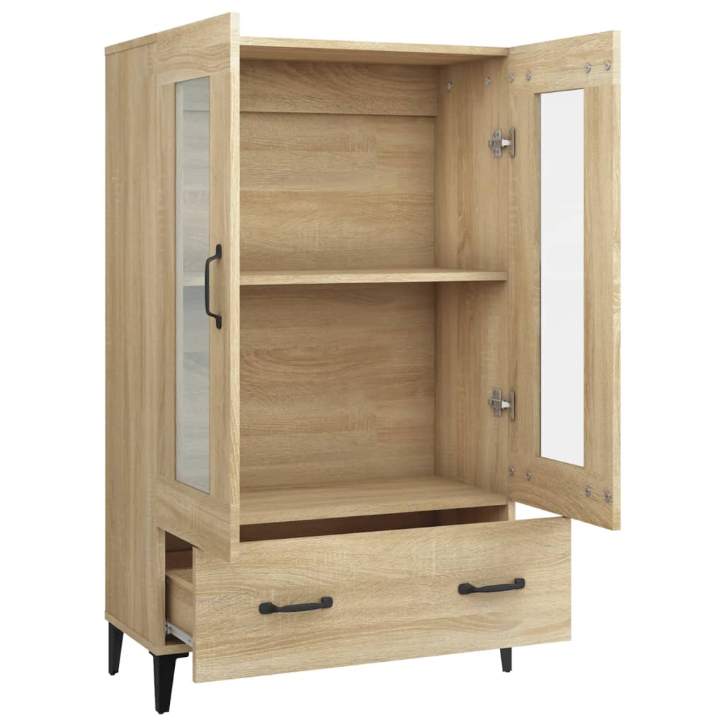 Sonoma oak buffet 70x31x115 cm engineering wood