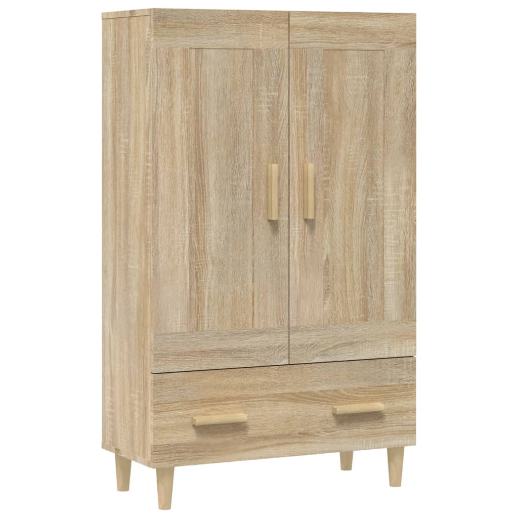 Buffet haut Chêne sonoma 70x31x115 cm Bois d'ingénierie