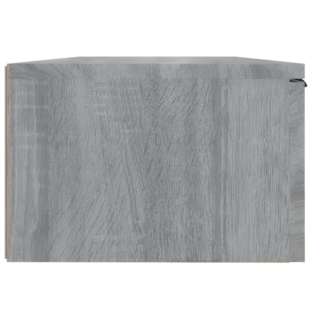 Sonoma gray wall cabinet 68x30x20 cm engineering wood