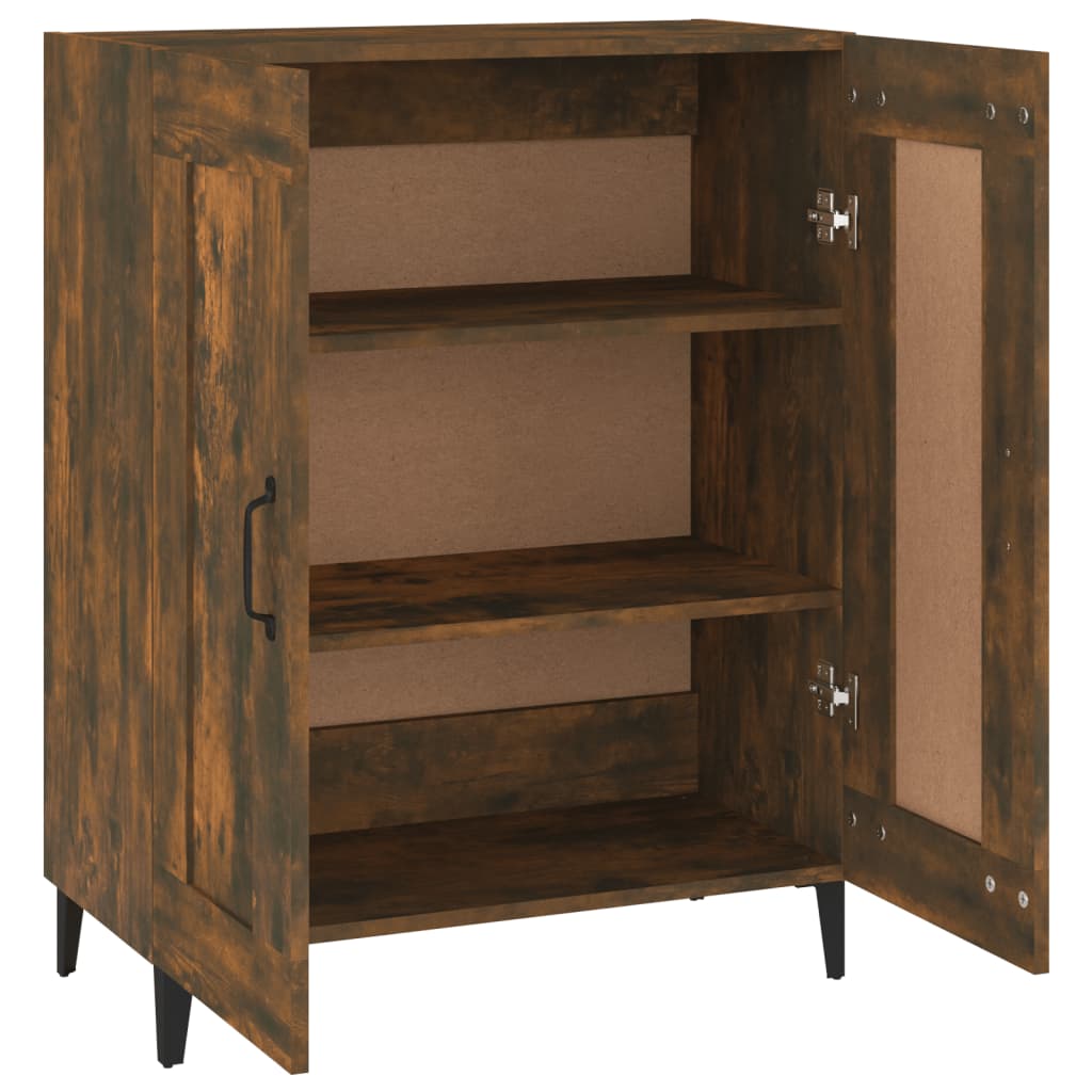 Smoked oak buffet 69.5x34x90 cm engineering wood