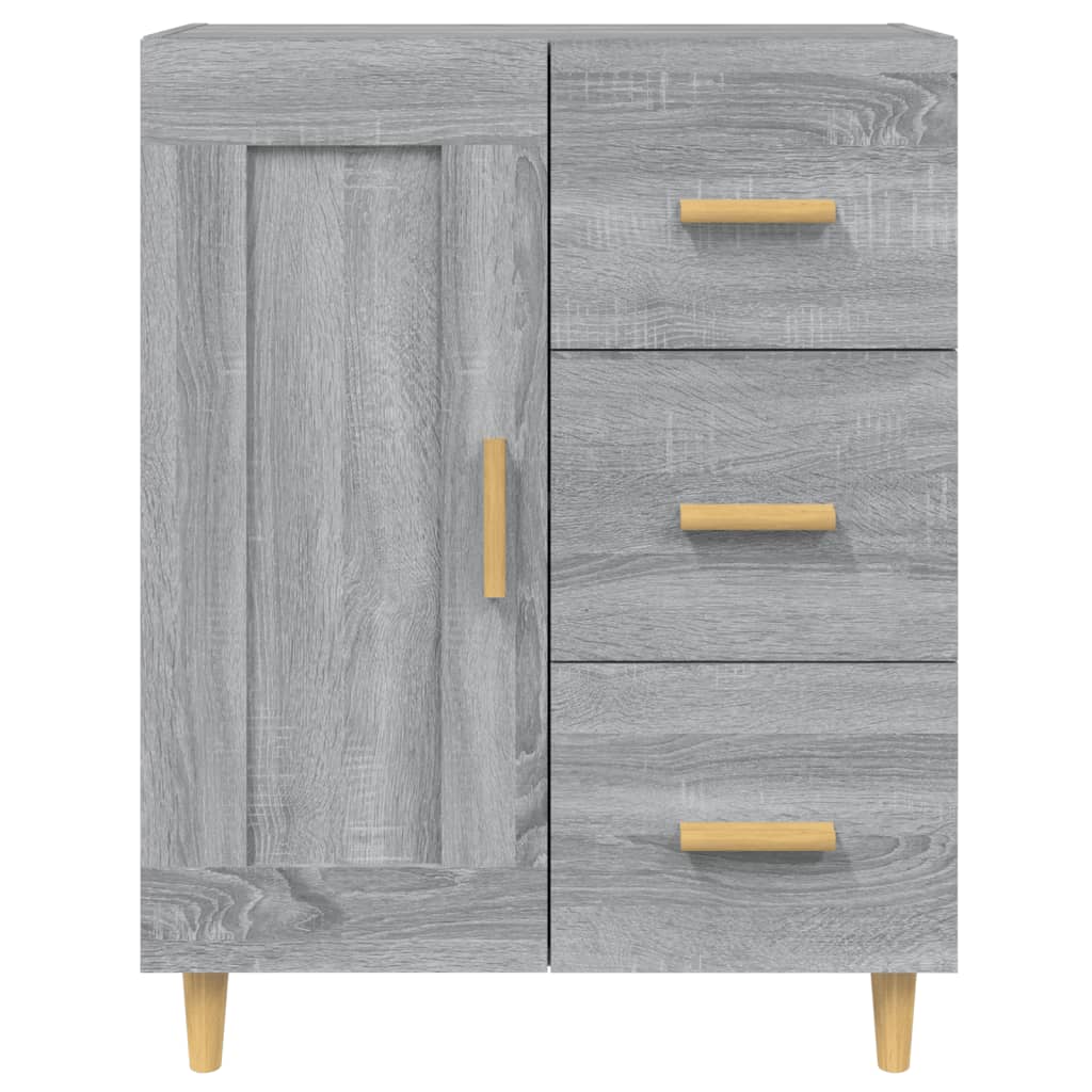 Sonoma gray buffet 69.5x34x90 cm Engineering wood