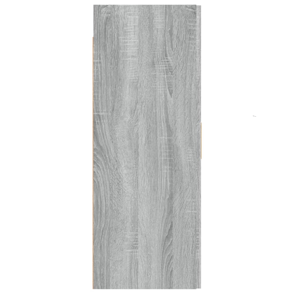 Pensile grigio Sonoma sospeso 69,5x34x90 cm