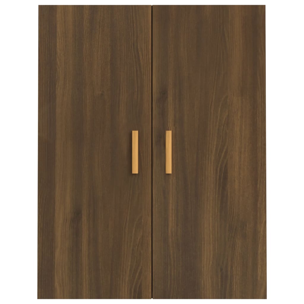 Armoire murale suspendue Chêne marron 69,5x34x90 cm