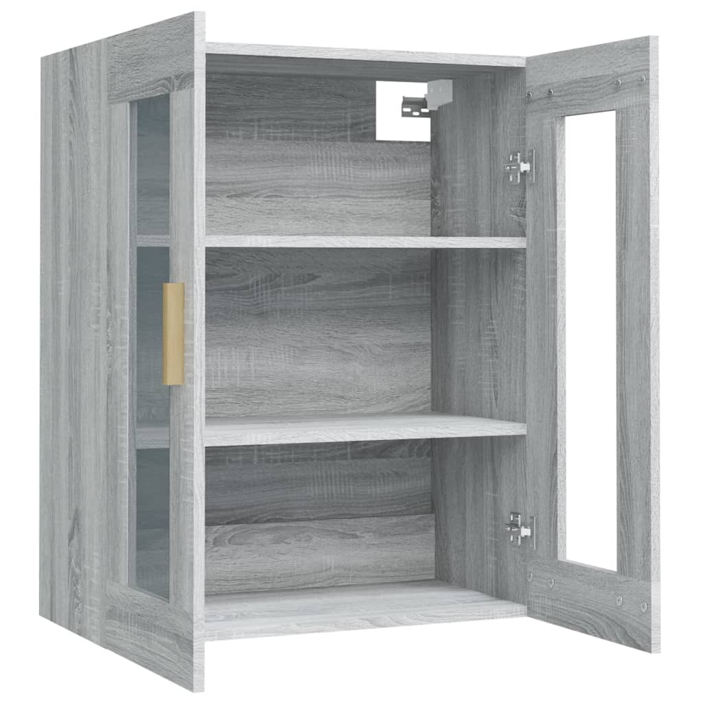 Sonoma Gray Sound Wardrobe 69.5x34x90 cm