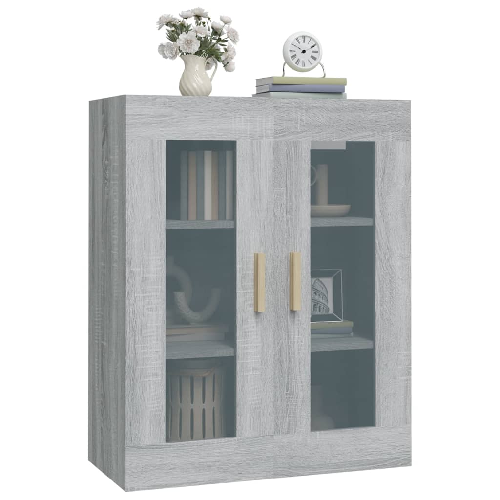 Sonoma Gray Sound Wardrobe 69.5x34x90 cm