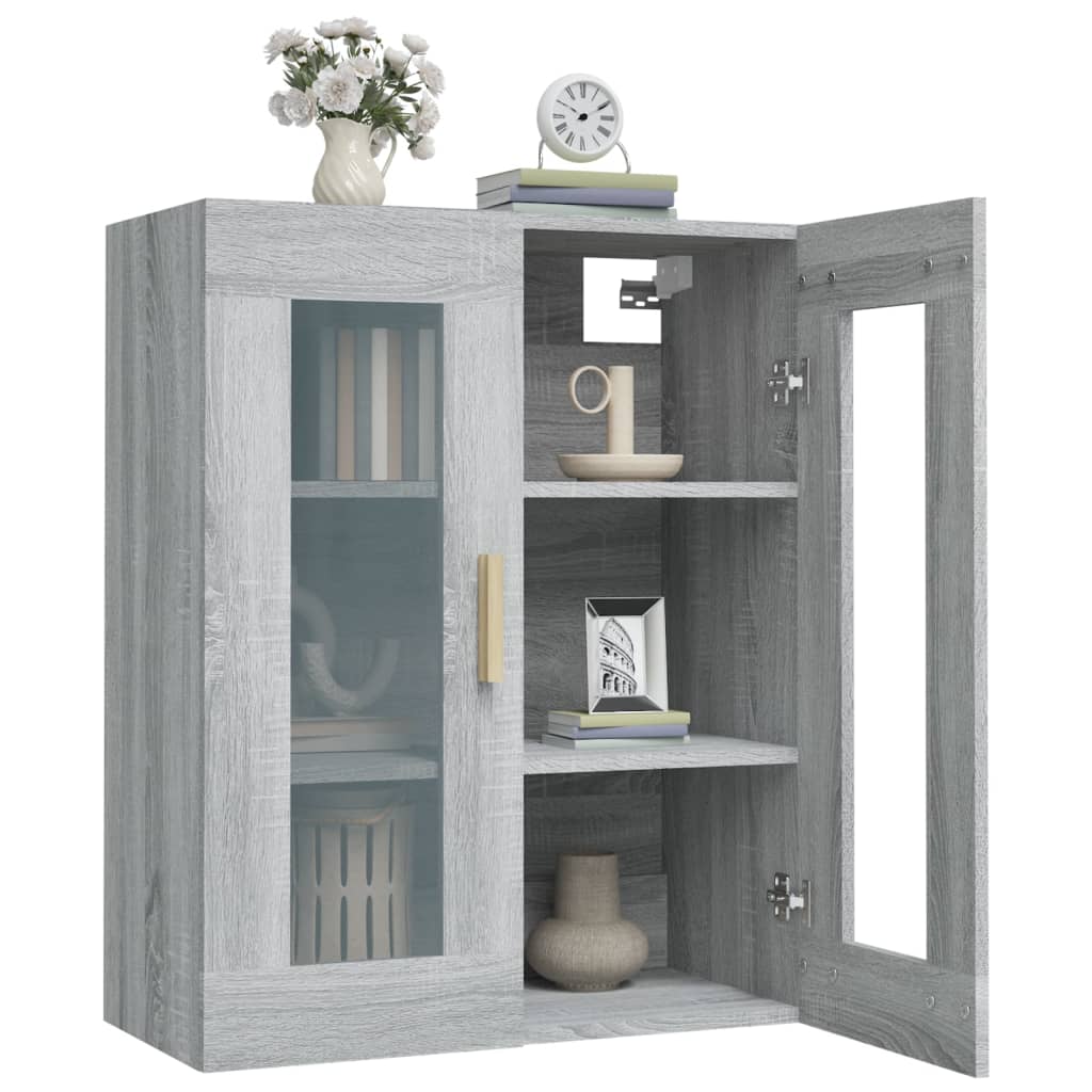 Sonoma Gray Sound Wardrobe 69.5x34x90 cm