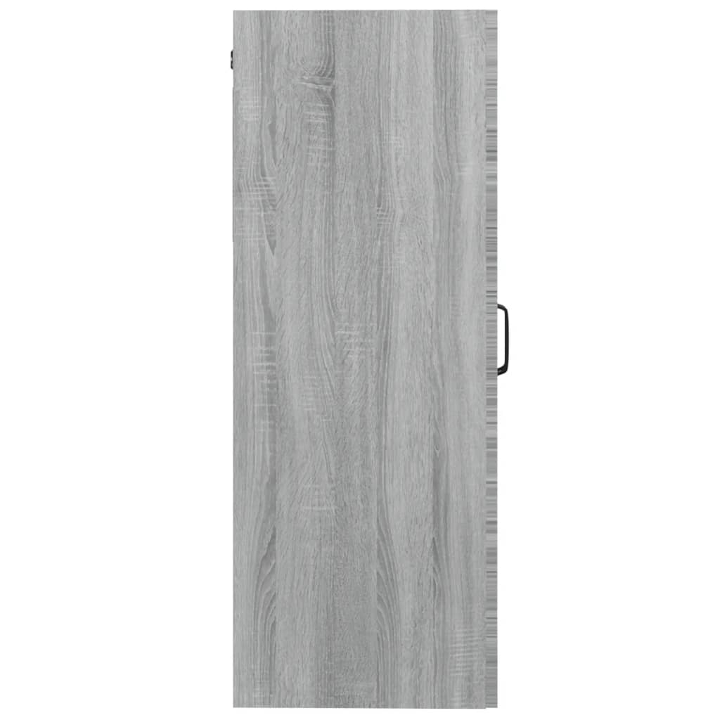 Pensile grigio Sonoma sospeso 69,5x34x90 cm