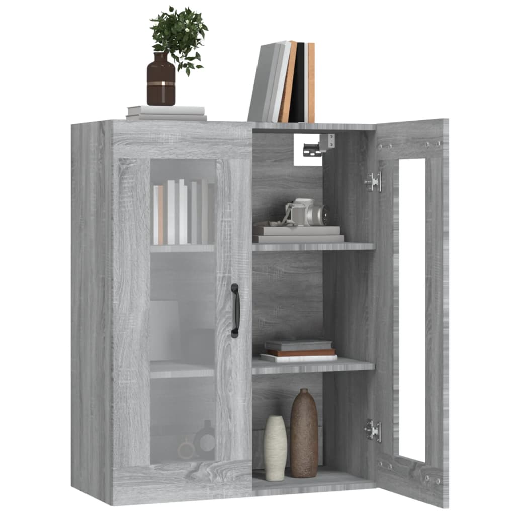 Sonoma Gray Sound Wardrobe 69.5x34x90 cm