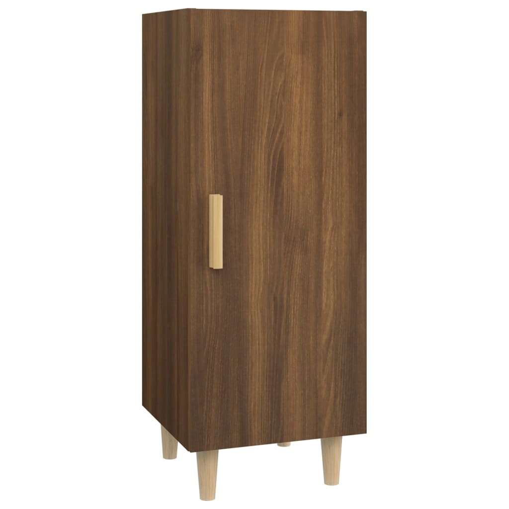 Brown Eichenbuffet 34,5x34x90 cm Ingenieurholz Holz