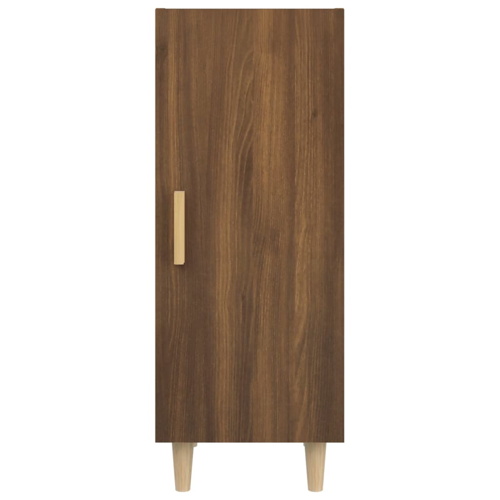 Brown Eichenbuffet 34,5x34x90 cm Ingenieurholz Holz