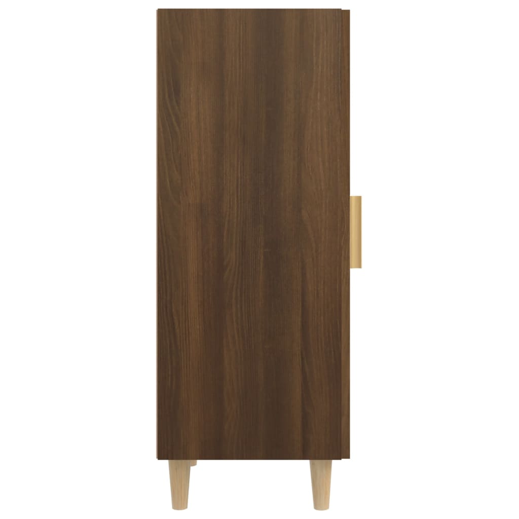 Brown Eichenbuffet 34,5x34x90 cm Ingenieurholz Holz