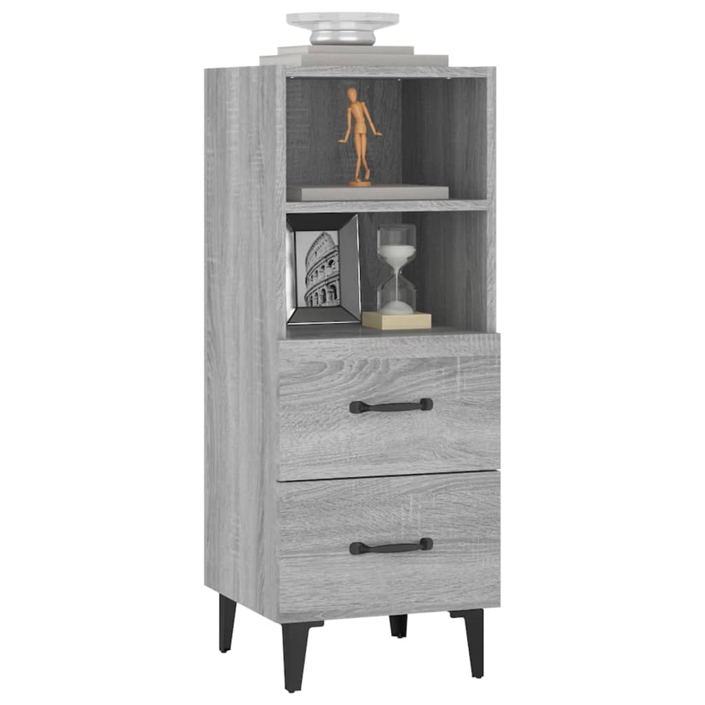 Gray Sonoma Buffet 34.5x34x90 cm Engineering wood