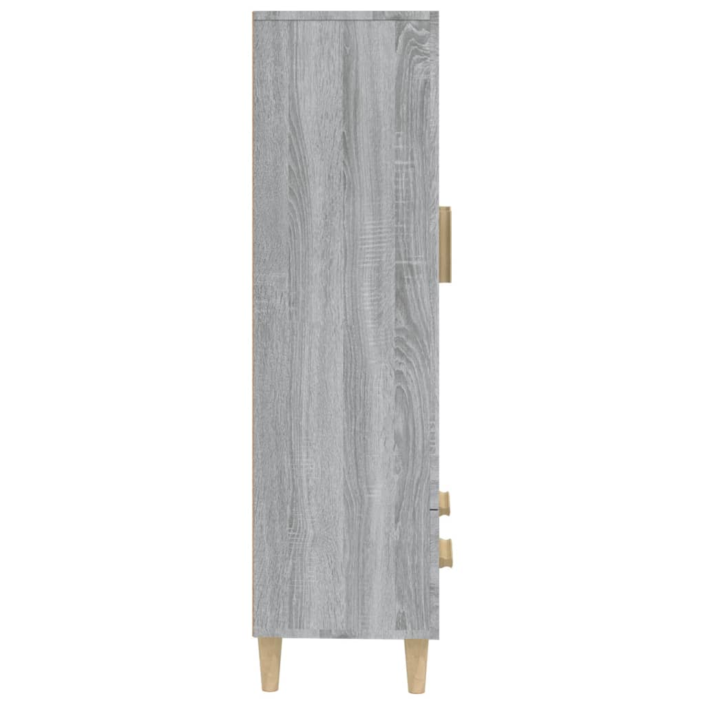 Sonoma Grey Buffet 70x31x115 cm Engineering Holz