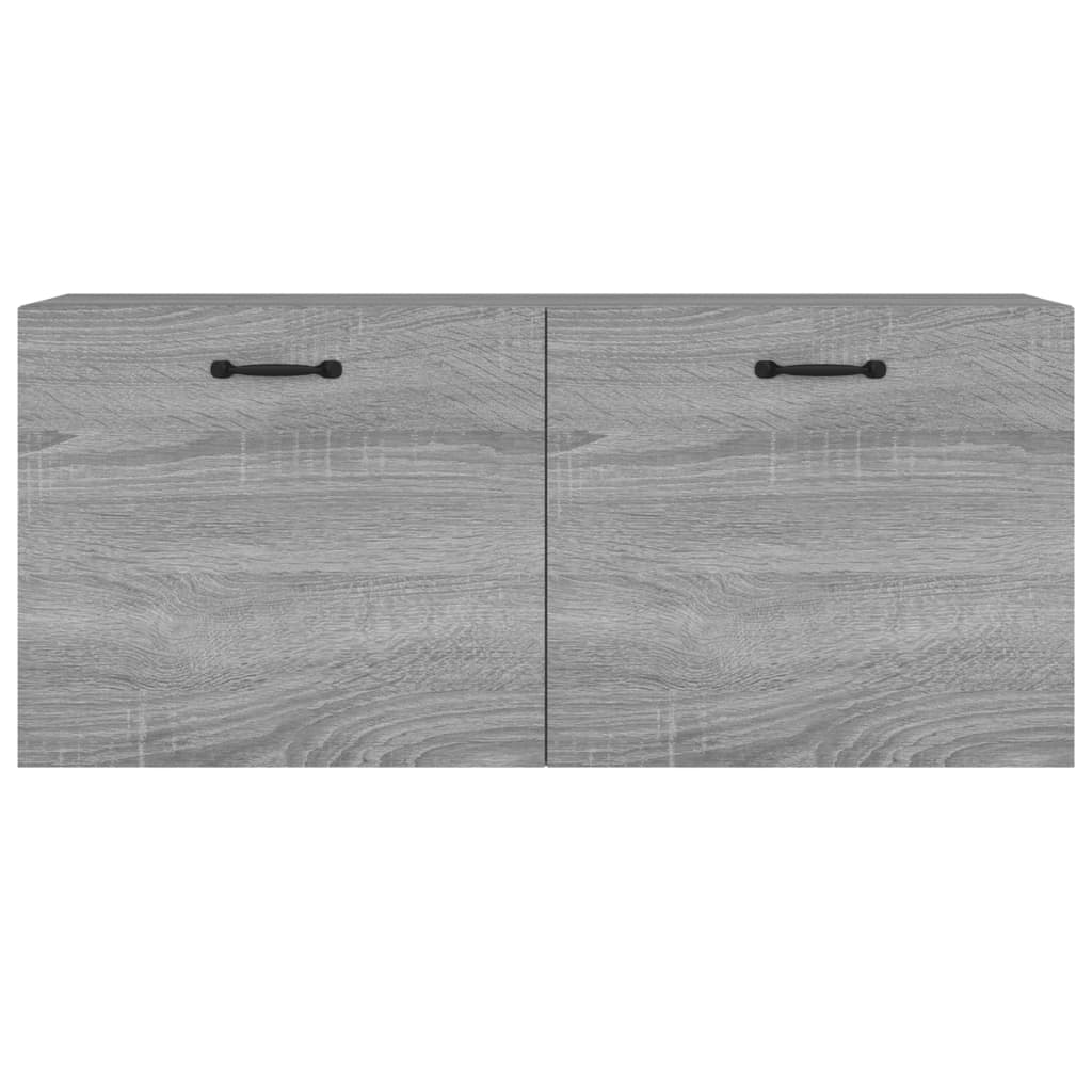 Sonoma gray wall cabinet 80x35x36.5 cm engineering wood