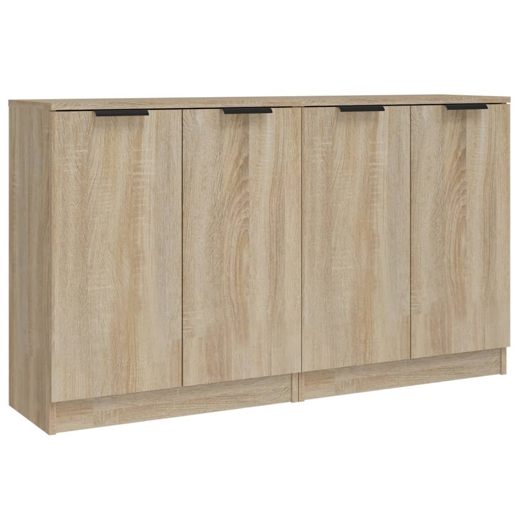 Buffets 2 pcs Sonoma oak 60x30x70 cm Engineering wood