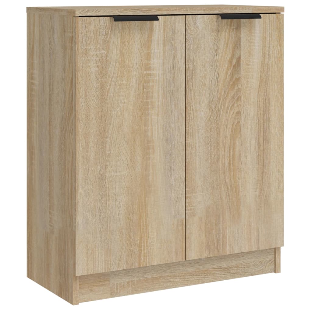 Buffets 2 pcs Chêne Sonoma 60x30x70 cm Bois d'ingénierie