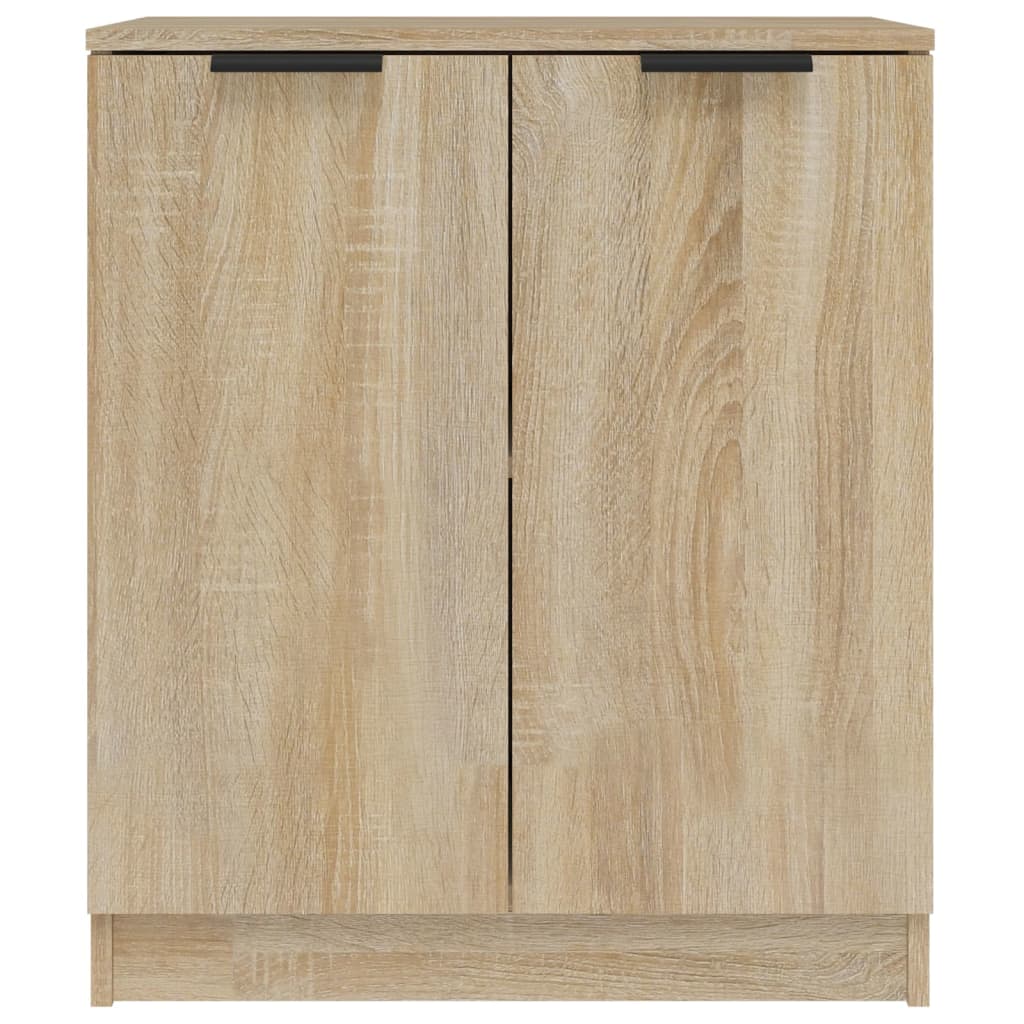 Buffets 2 pcs Chêne Sonoma 60x30x70 cm Bois d'ingénierie