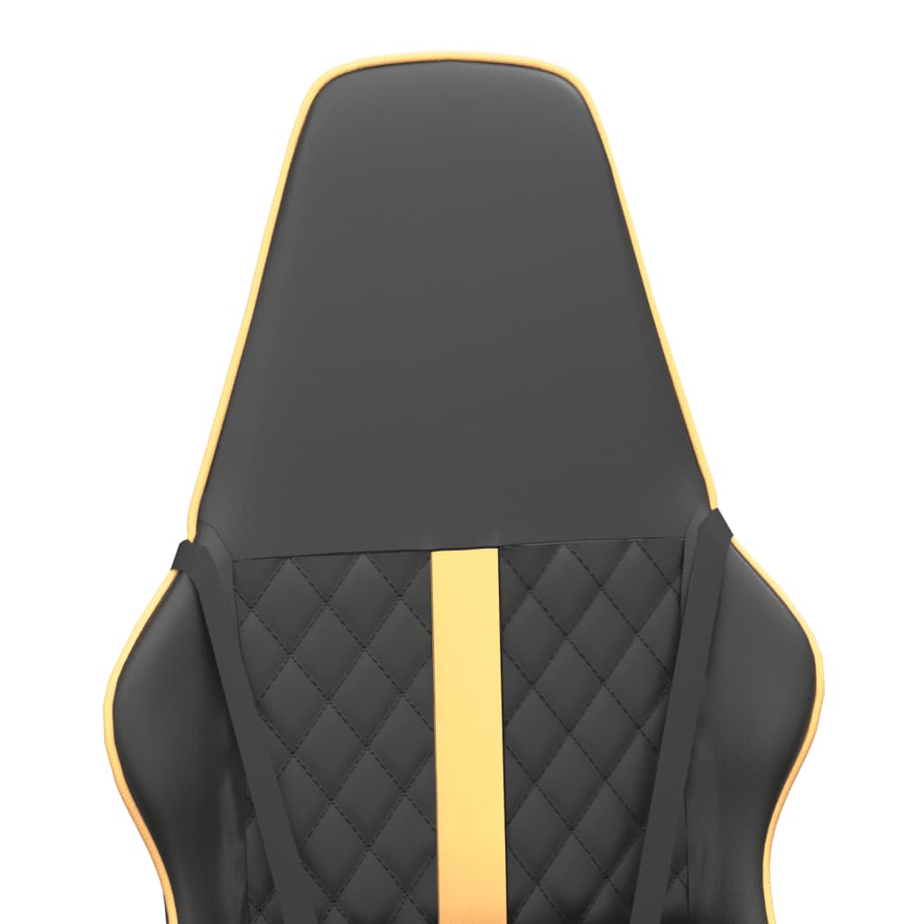 Similar gold and black massage game chair