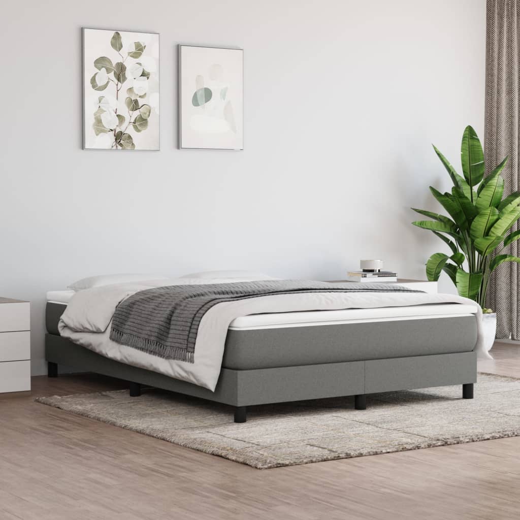 Dark gray -gray bed mattress 140x200x20 cm