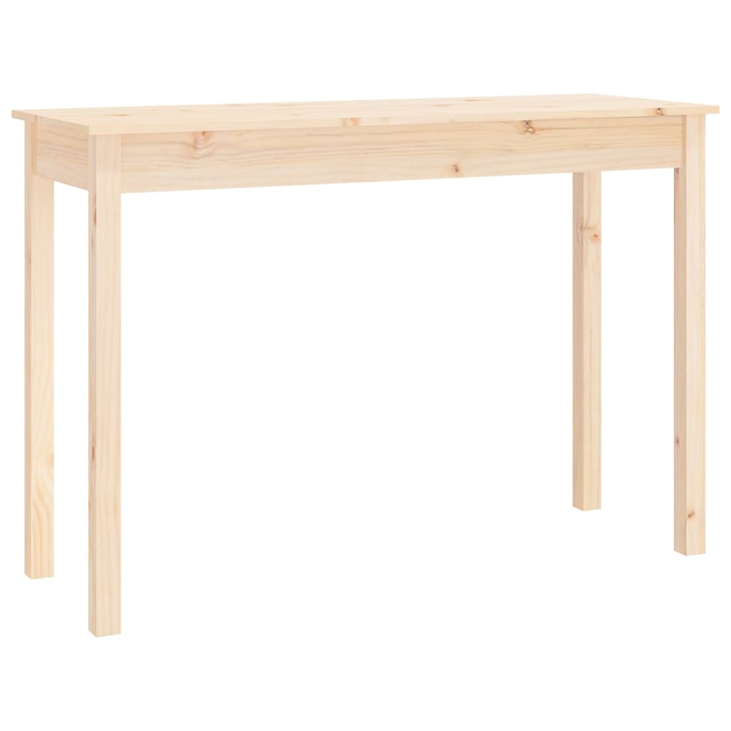 Console table 110x40x75 cm solid pine wood