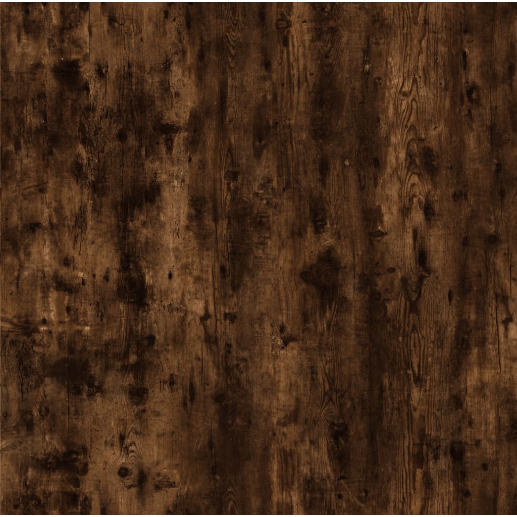 Raucher -Eichen -Seitentisch 40x40x35 cm Ingenieurholz Holz