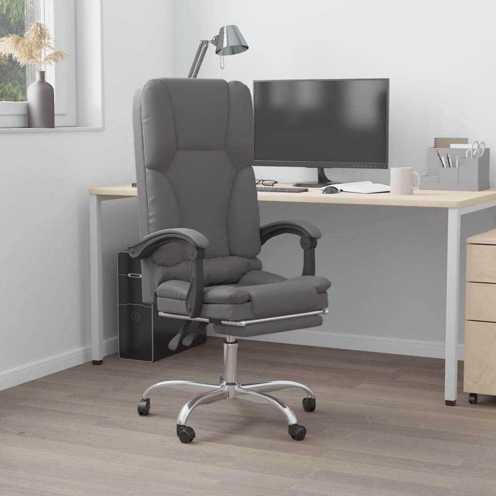 Ähnlich grauer Desktop -Massagestuhl