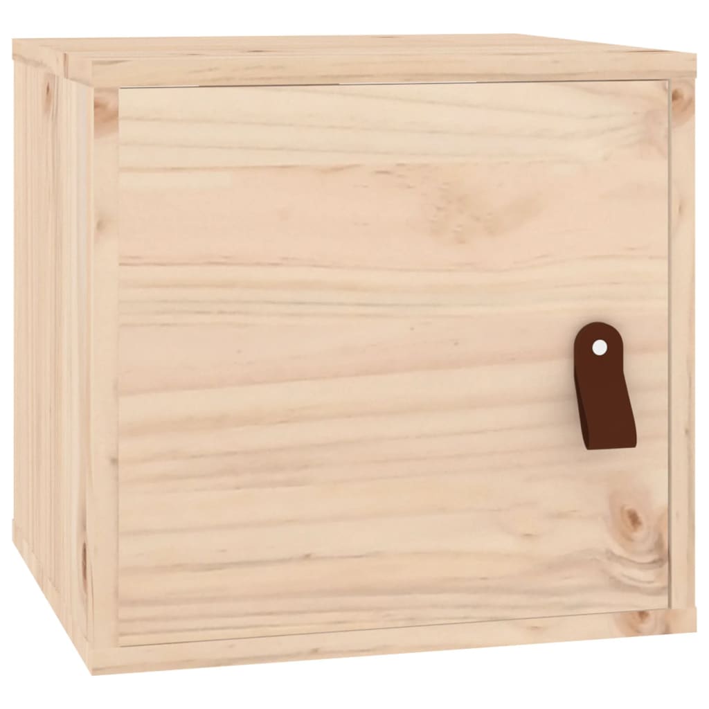 Wall cabinet 31.5x30x30 cm Solid pine wood
