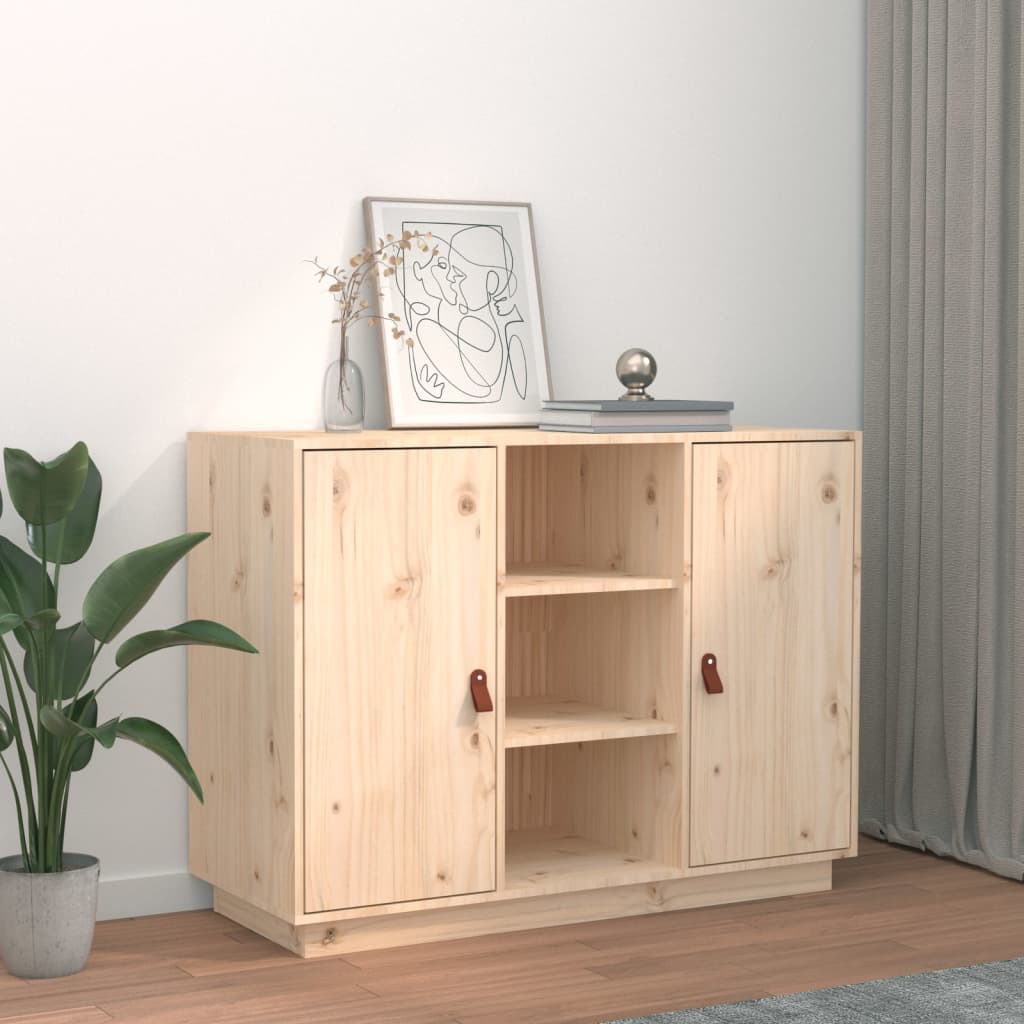 Credenza 100x40x75 cm Legno di pino massiccio