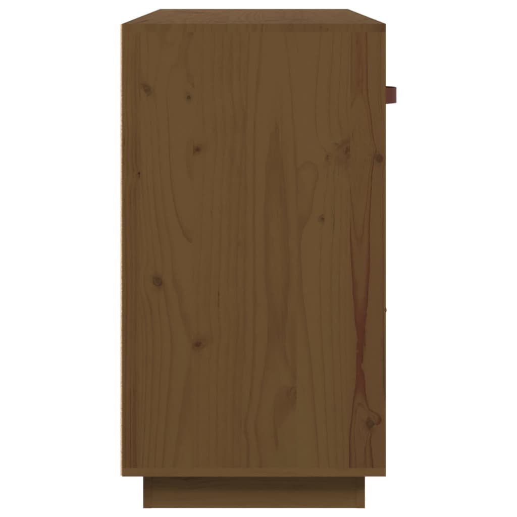 Honey Brown Buffet 100x40x75 cm in legno di pino solido