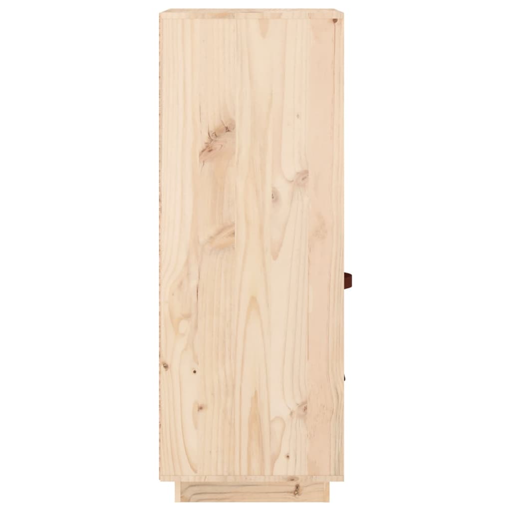 Buffet alto 34x40x108,5 cm in legno di pino solido