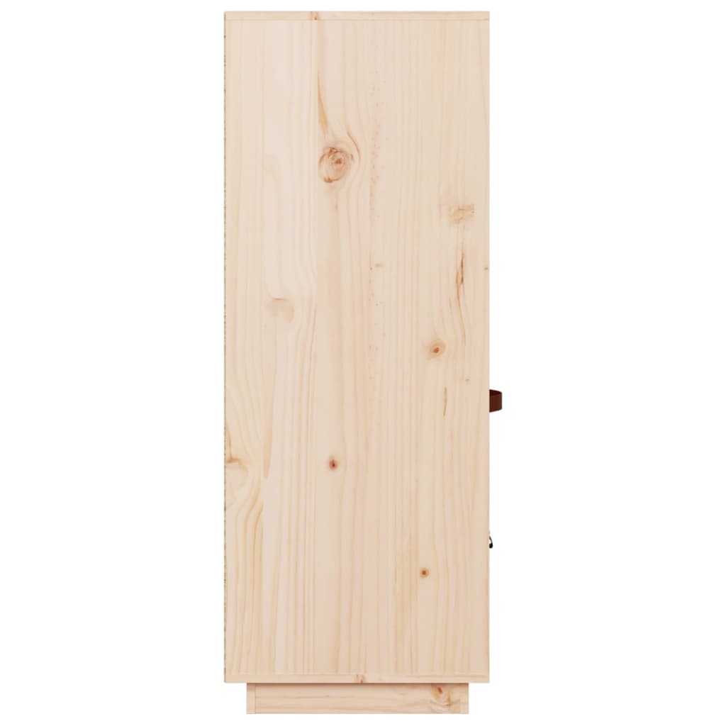 Buffet alto 67x40x108,5 cm in legno di pino solido
