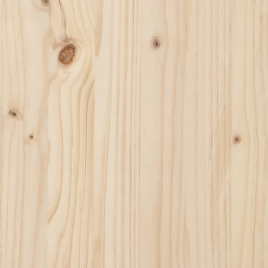 Tabella a barre 60x60x110 cm in legno di pino solido