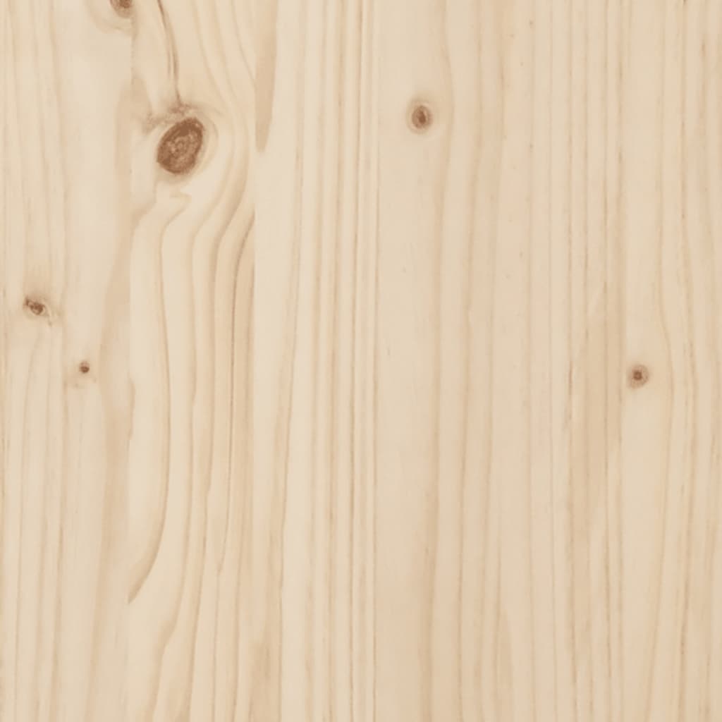 Tabella a barre 80x80x110 cm in legno di pino solido