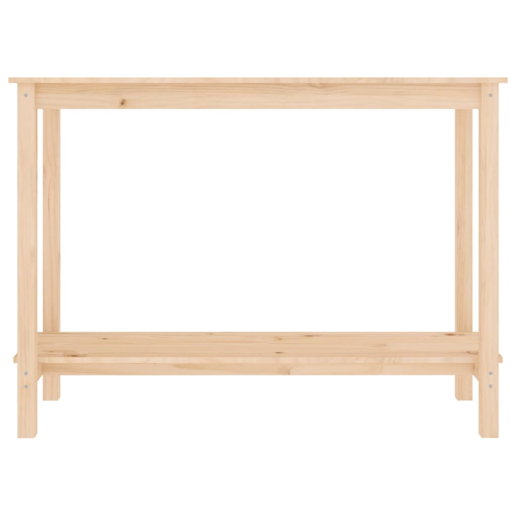 Console table 110x40x80 cm solid pine wood