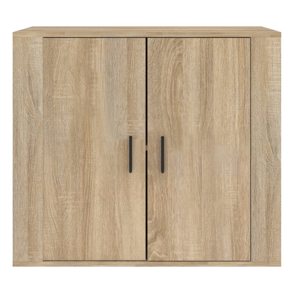 Credenza rovere Sonoma 80x33x70 cm MDF