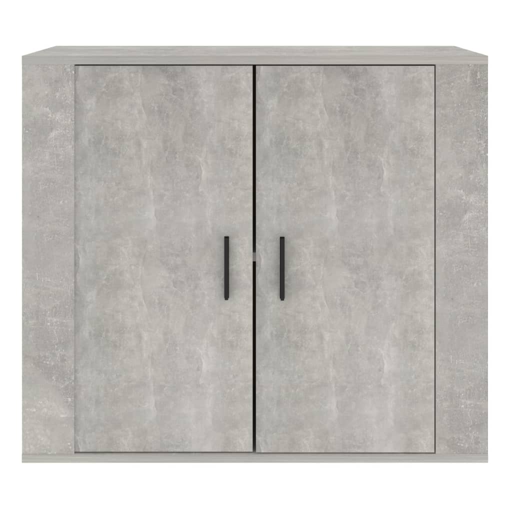 Credenza Grigio cemento 80x33x70 cm MDF