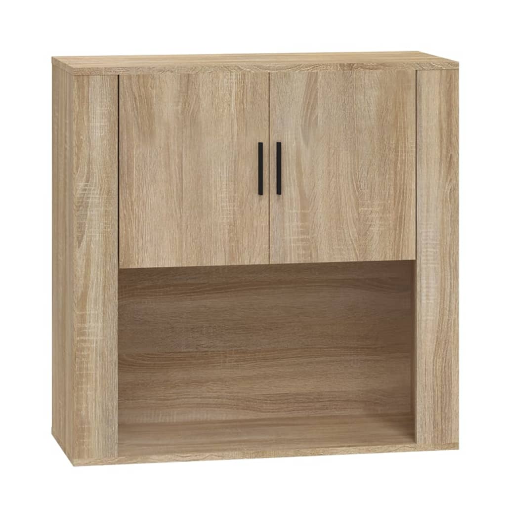 Sonoma Oak Wall Cabinet 80x33x80 cm Engineering Holz