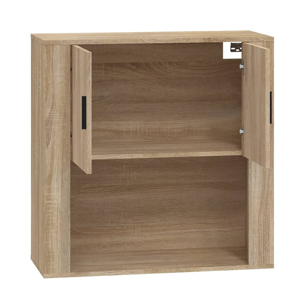 Sonoma Oak Wall Cabinet 80x33x80 cm Engineering Holz