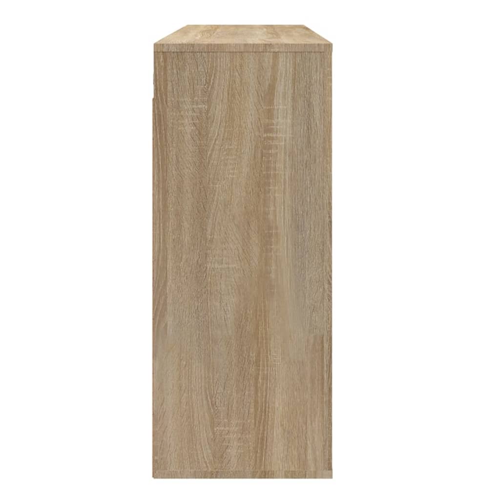 Sonoma oak wall cabinet 80x33x80 cm engineering wood