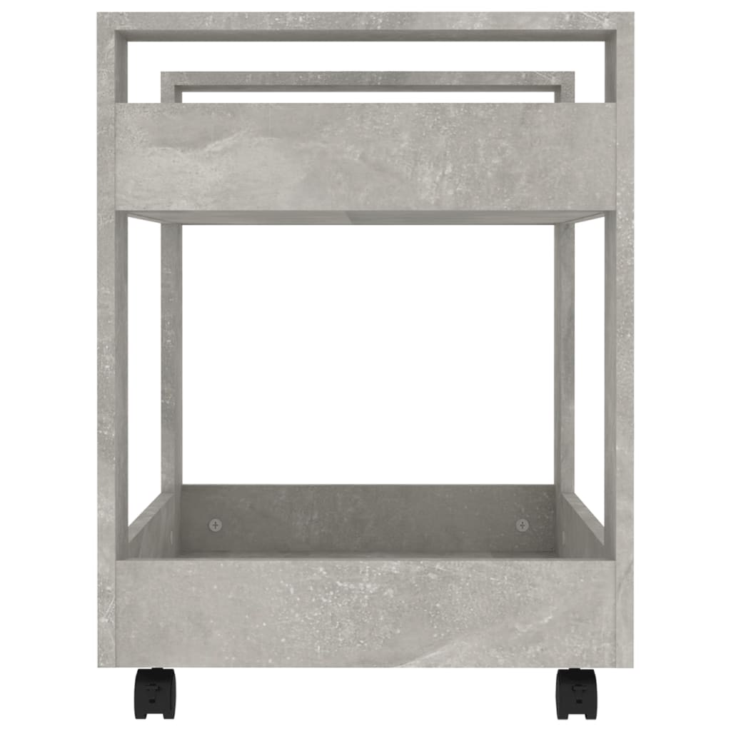 Office grigio in cemento grigio 60x45x60 cm ingegneristica