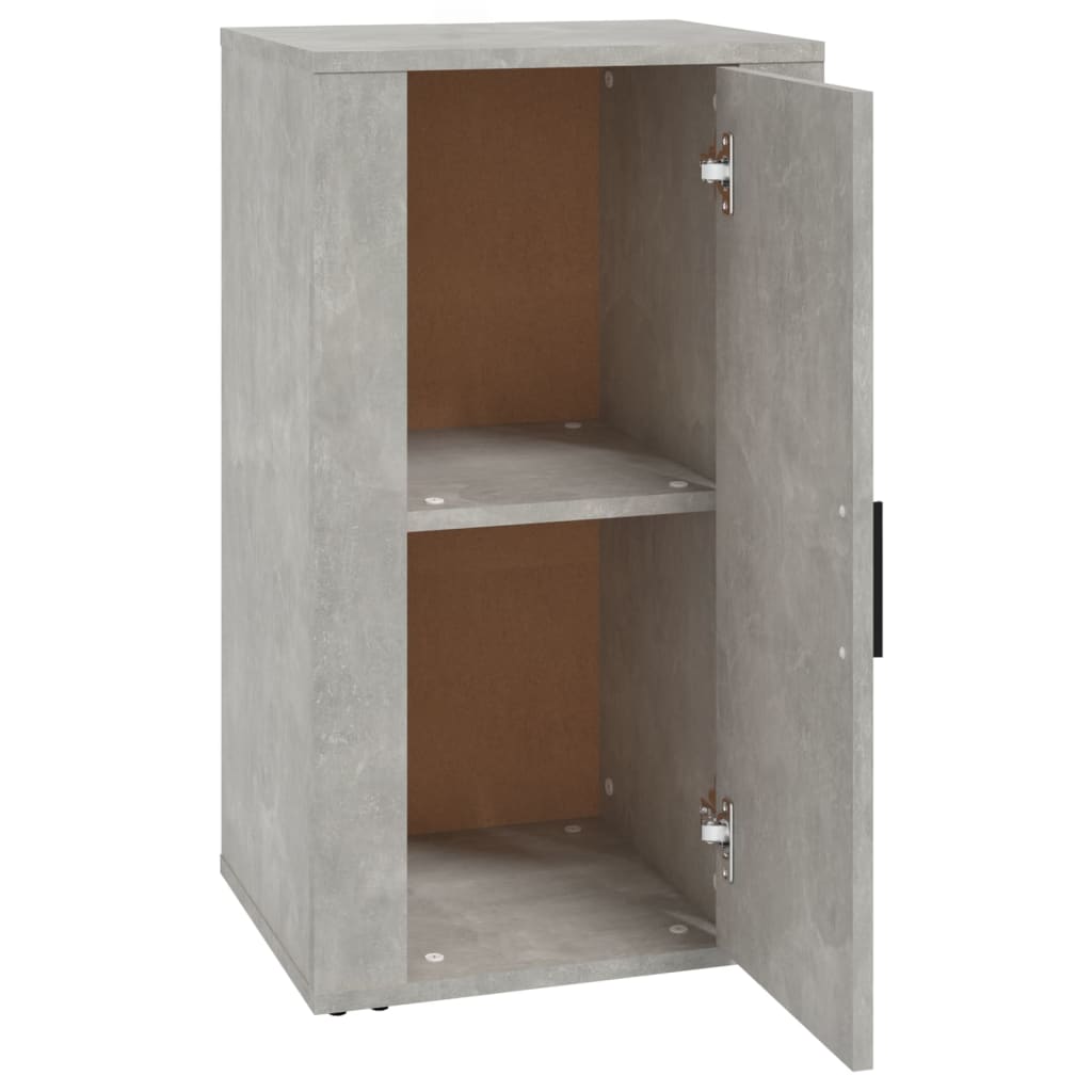 Credenza Grigio cemento 40x33x70 cm MDF