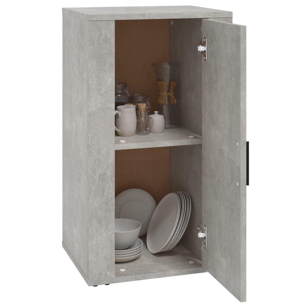 Concrete gray buffet 40x33x70 cm Engineering wood