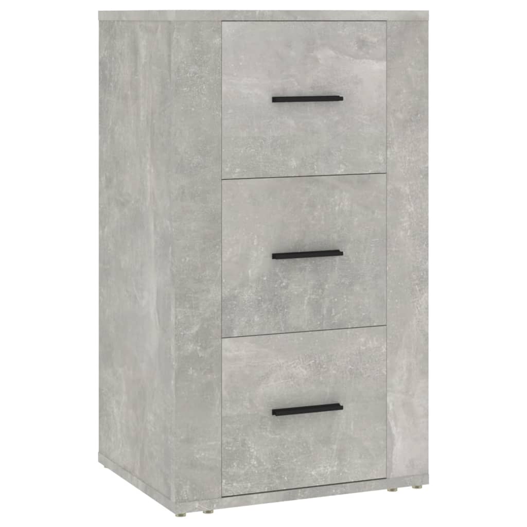 Credenza Grigio cemento 40x33x70 cm MDF