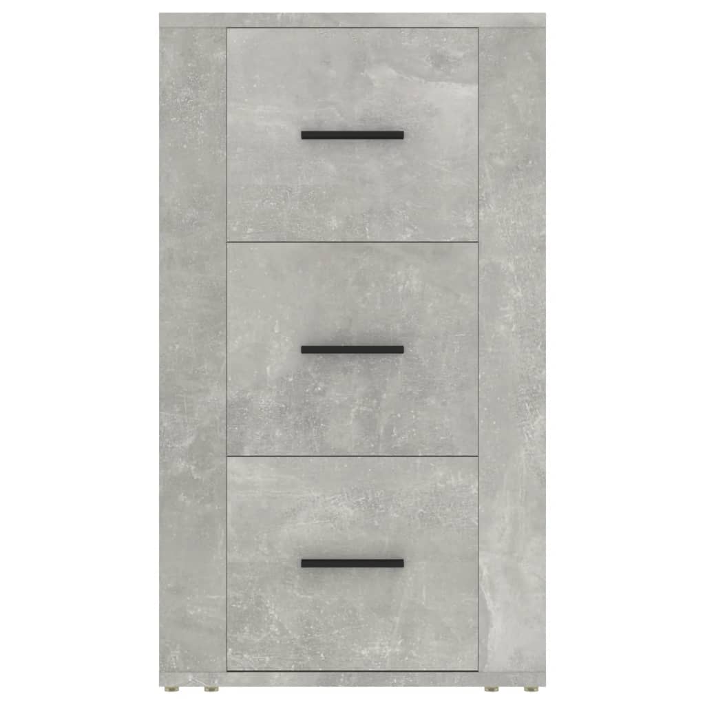 Credenza Grigio cemento 40x33x70 cm MDF