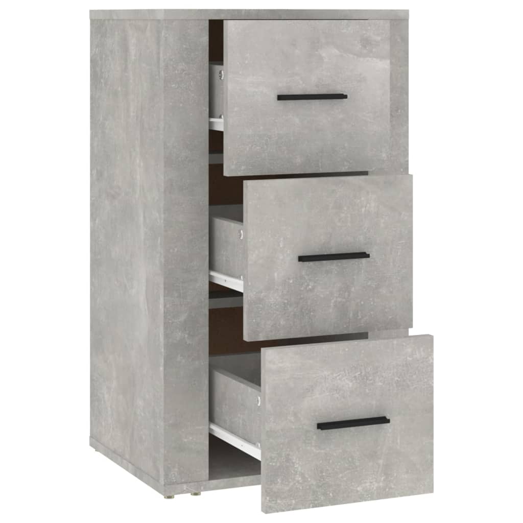 Concrete gray buffet 40x33x70 cm Engineering wood