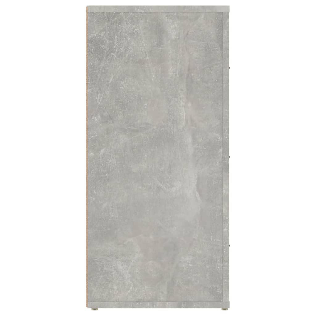 Credenza Grigio cemento 40x33x70 cm MDF