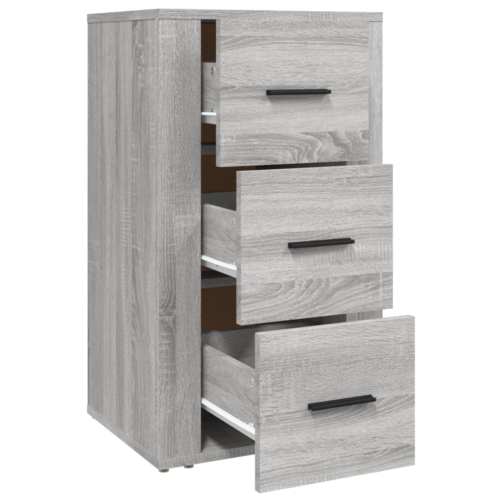 Sonoma Grey Buffet 40x33x70 cm Engineering Holz