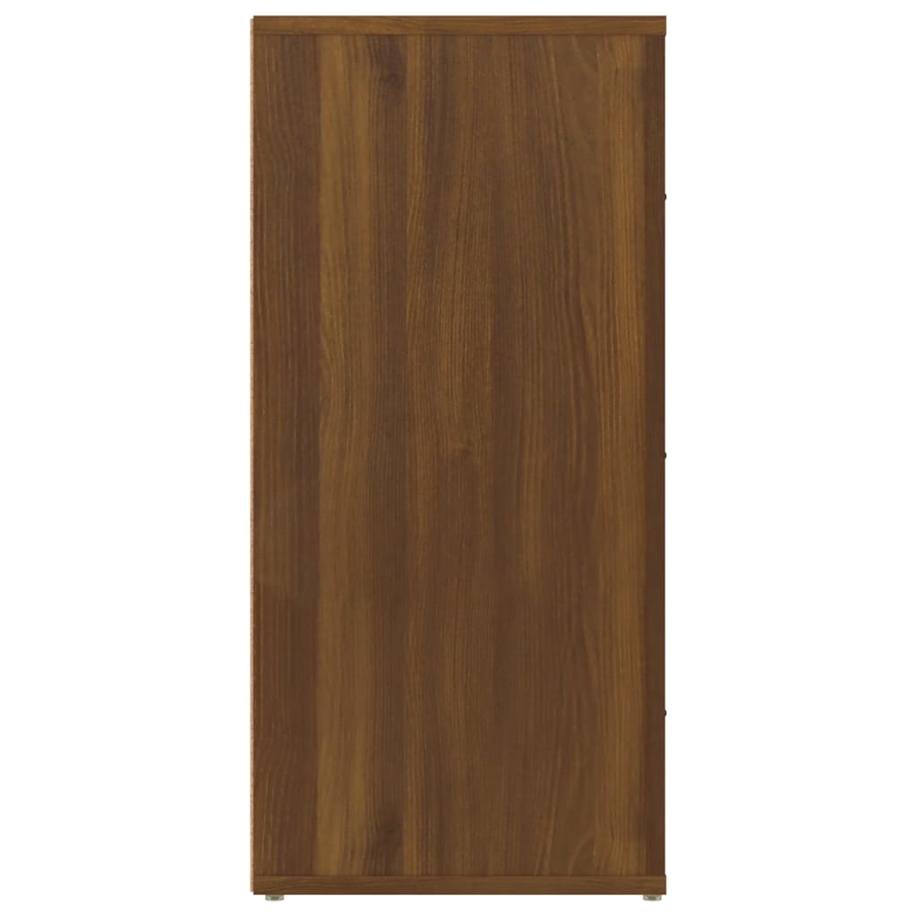 Buffet brown oak 40x33x70 cm engineering wood
